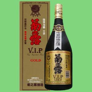 菊之露　古酒　VIPゴールド　泡盛　30度　720ml｜sake-first