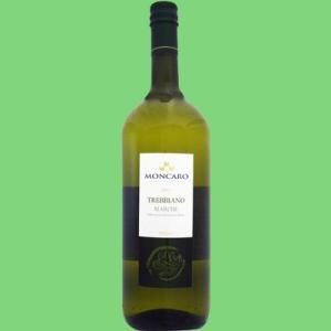 【多くのレストランで使用されている凄いコスパのワイン！】　モンカロ　マルケ　トレビアーノ　マグナムボトル　白　1500ml(1-H2419)｜sake-first