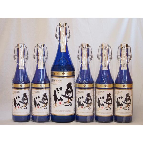 スパークリング日本酒大中6本セット 純米大吟醸 奥の松(福島県)1600ml×1 720ml×5