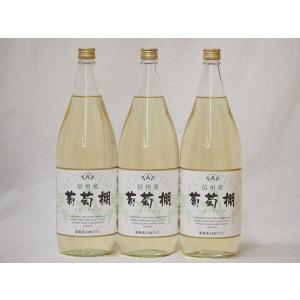 日本ワインセット 信州産葡萄棚 白ワインセット 中口(長野県)1800ml×3｜sake-gets