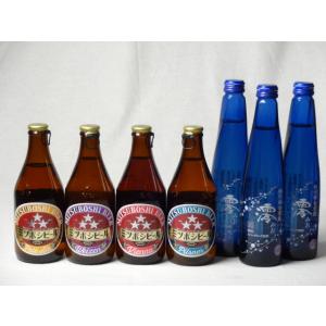 クラフトビール7本セット日本酒スパークリング清酒(澪300ml)×3本ミツボシヴァイツェン330mlミツボシウィンナスタイルラガー330mlミツボシピ｜sake-gets