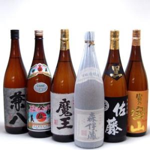 セレクション麦芋焼酎福袋6本セット(芋焼酎森伊蔵 芋焼酎伊佐美 麦焼酎兼八 芋焼酎魔王 芋焼酎佐藤黒...