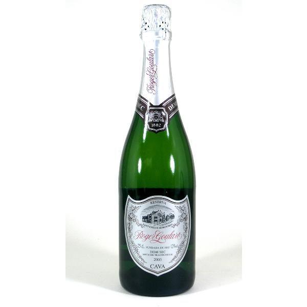 6本セット ロジャーグラート カヴァ ドゥミ・セック750ml（CAVA Roger Goulart...