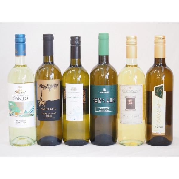 高品質イタリアワイン(白6本)750ml×6本