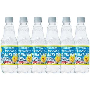 サントリーの天然水スパークリングレモン 炭酸水 ペットボトル 500ml×24本｜sake-gets