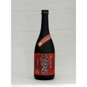 芋焼酎　かめ寝かせ　呑酔楽（てんすいらく）　赤　25度　720ml　天星酒造　販売店限定　呑酔楽倶楽部｜sake-hamada