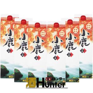 小鹿酒造 小鹿 25度 1.8L（1800ml） 紙パック 6本 1ケース