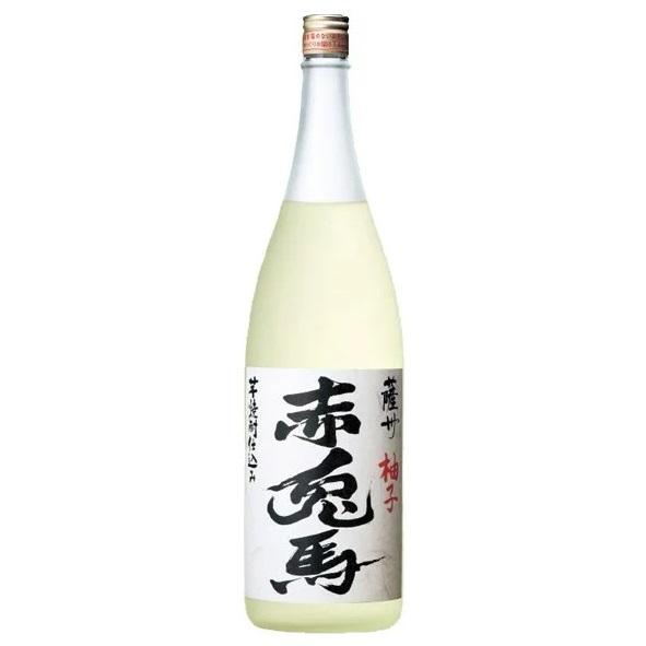 薩州　赤兎馬柚子（６本で送料無料　せきとばゆず）　１４度　１８００ml　鹿児島県　薩州濱田屋（濱田酒...