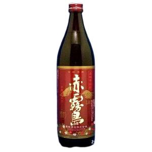 赤霧島（１２本で送料無料です。）　本格芋焼酎　２５度　９００ml　宮崎県　霧島酒造｜sake-izawa