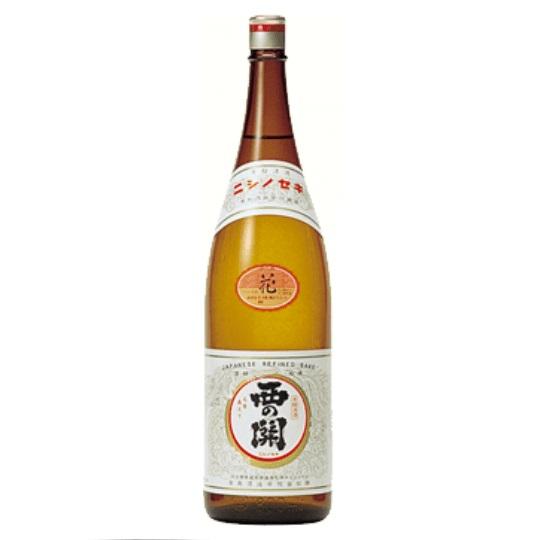清酒　西の関 花　１８００ｍｌ瓶　大分県　萱嶋酒造