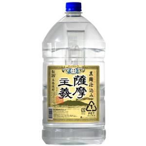 黒麹　薩摩主義　本格焼酎　２５度　５０００ｍｌ　ペットボトル　鹿児島県いちき串木野市　若松酒造｜sake-izawa