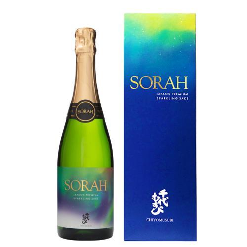 【日本酒】CHIYOMUSUBI SORAH（箱入）720ml 千代むすび 瓶内二次発酵 スパークリ...