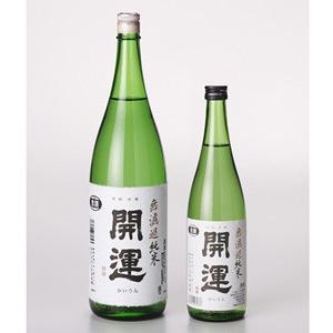 開運 開運・無濾過純米本生（山田錦） 1800mL 2025BY入荷 : 酒 宮戸屋 