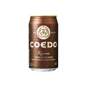 送料無料 コエドビール(COEDO)　伽羅(きゃら)　350ml×24本(1ケース)（※東北は別途送料必要）｜sake-ninja