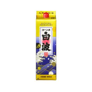 白波　芋焼酎　25度　1800mlパック