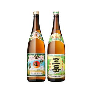 伊佐美・三岳セット　芋焼酎　25度　1800mlx2本