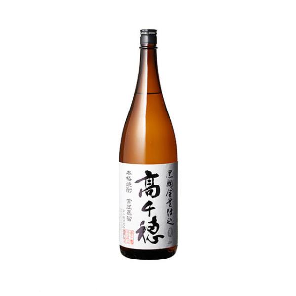 高千穂　白ラベル　常圧蒸留　麦焼酎　25度　1800ml