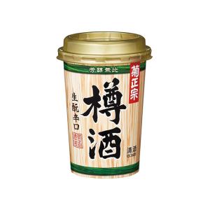 菊正宗　上撰　樽酒ネオカップ　180ml 紙カップ｜sake-ninja