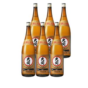 送料無料 大関　上撰　金冠　1800ml瓶×6本(P箱で発送)(※東北は別途送料必要)