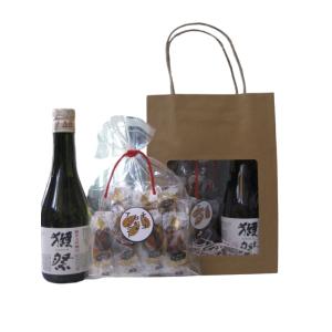 魔王 芋焼酎・魔王、清酒・獺祭純米大吟醸45、各720ml 2本セット 化粧