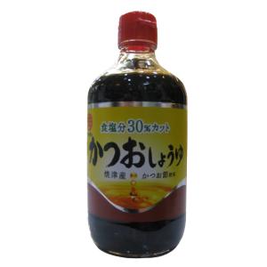 【焼津産★鰹節使用】マルテン かつおしょうゆ 400ml瓶　製造：日本丸天醤油（兵庫県たつの市）｜sake-nishida