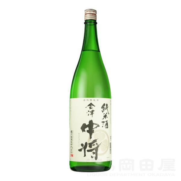 会津中将 日本酒 純米 1800　 Aiduchujo あいづちゅうじょう  (福島県／鶴乃江酒造)...