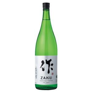 ギフト 日本酒 作 玄乃智 1800ml/1.8L 純米酒 地酒 三重県 鈴鹿市 清水清三郎商店 ザク ZAKUギフト 宅飲み 家飲み｜sake-okadaya