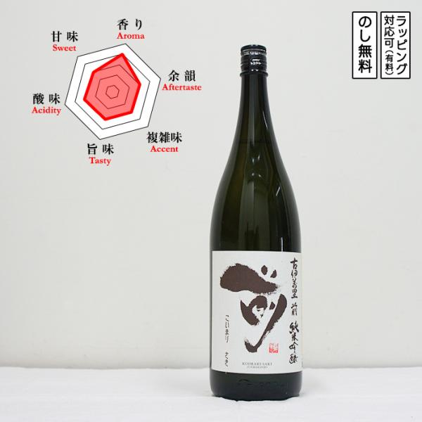 古伊万里 前 日本酒 純米吟醸 1800　 Koimari saki こいまりさき  (佐賀県／古伊...