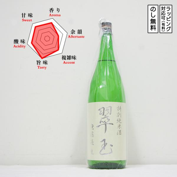 両関 日本酒 特別純米 翠玉 無濾過生酒 1800　 Ryouzeki りょうぜき すいぎょく なま...