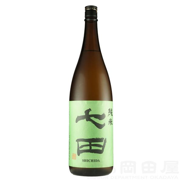 七田 純米 火入れ 1800ml/1.8L 日本酒 地酒 ギフト 宅飲み 家飲みギフト ｜ギフト対応...