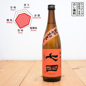 【数量限定】七田 日本酒 ひやおろし 純米 七割五分磨き 雄町 720　 しちだ ななわりごぶみがき おまち　 (佐賀県/天山酒造)　 ギフト プレゼント のし無料