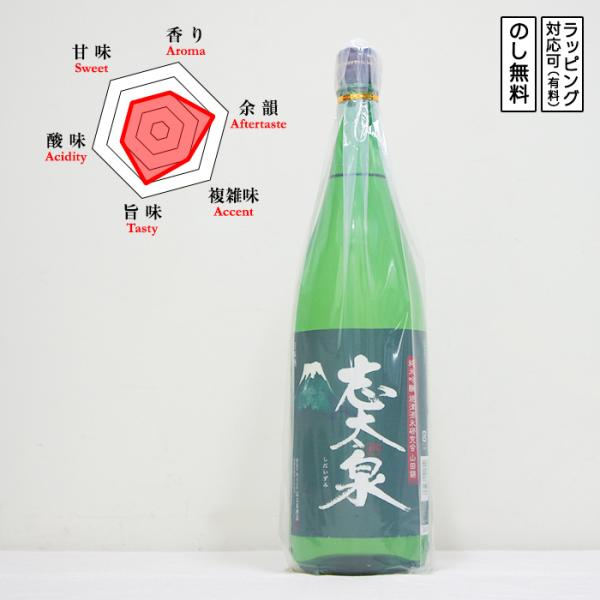 志太泉 日本酒 純米吟醸 焼津山田錦 1800　 Shidaizumi yaizuyamadanis...