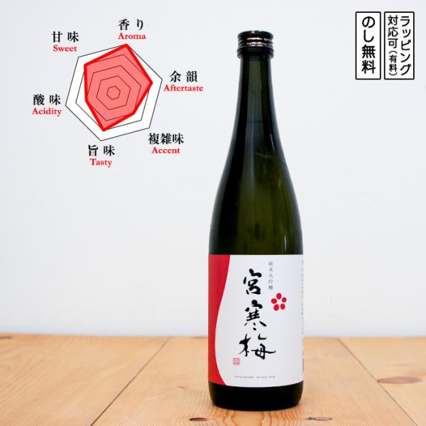 宮寒梅 日本酒 純米大吟醸 美山錦 720　 Miyakanbai みやかんばい みやまにしき　 (...