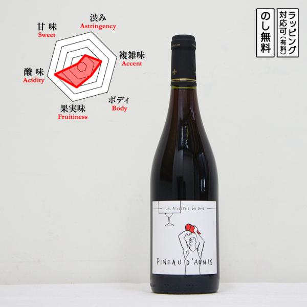 ピノドニス 赤ワイン ミディアムボディ 辛口 750ml　 L'athlte du Vin ロワール...