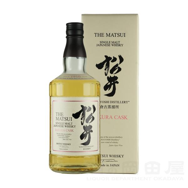 ギフト 松井 サクラカスク ジャパニーズ ウイスキー 700mlギフト 宅飲み 家飲み