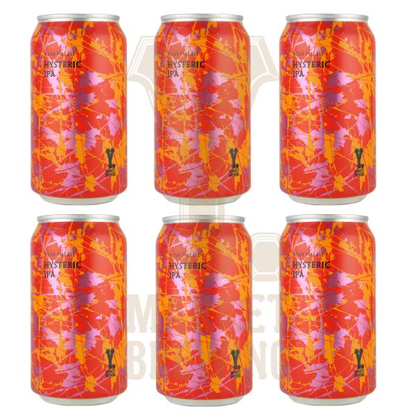 Hysteric IPA 370ml×6缶　 ワイマーケット クラフトビール ヒステリックIPA　 ...