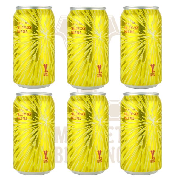 Yellow Sky Pale Ale 370ml×6缶　 ワイマーケット クラフトビール イエロー...