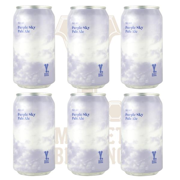 Purple Sky Pale Ale 370ml×6缶　 ワイマーケット クラフトビール パープル...