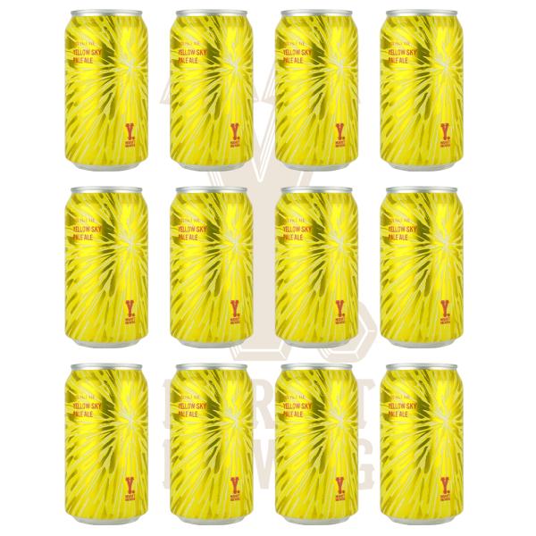 Yellow Sky Pale Ale 370ml×12缶　 ワイマーケット クラフトビール イエロ...
