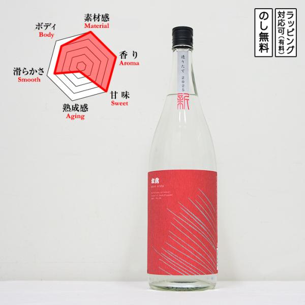 松露 新(あらた) 2025 白麹 芋焼酎 25度 1800　 Shouro しょうろ しろこうじ　...