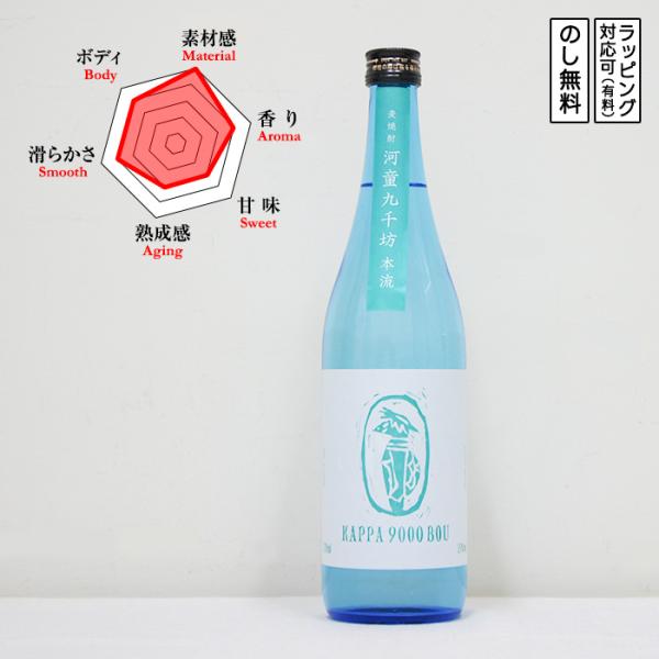 河童 九千坊 麦焼酎 25度 720　 Kappa Kyusenbo かっぱ きゅうせんぼう  (福...