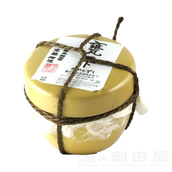 甕雫 芋焼酎 20度 柄杓付 900　 Kameshizuku かめしずく  (宮崎県／京屋酒造) ...