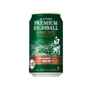 数量限定 プレミアム ハイボール 白州 シェリー樽 原酒ブレンド 350ml 缶｜sake-otodoke