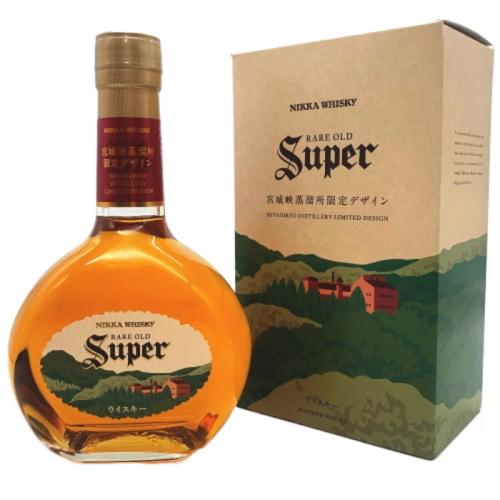 宮城峡 蒸留所限定デザイン ニッカ スーパーニッカ 500ml 箱付