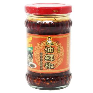 【賞味期限切迫品】老乾媽 香辣脆油辣椒 フライドオニオン入りラー油 210g【中国】