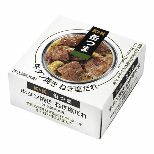 国分 K&amp;K 缶つま 牛タン焼き ねぎ塩だれ 60g ×6 メーカー直送