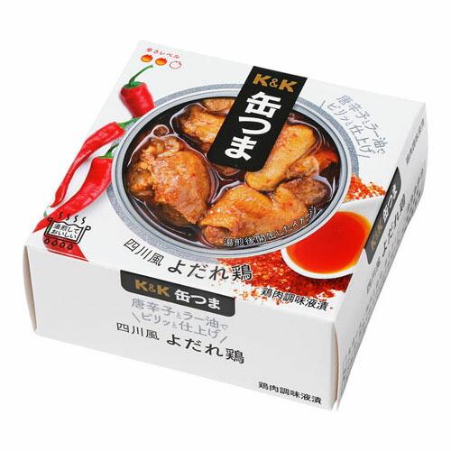 国分 K&amp;K 缶つま 四川風よだれ鶏 75g×6 メーカー直送