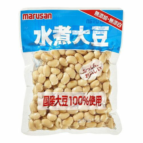 マルサンアイ マルサン 国産水煮大豆 150g ×20 メーカー直送