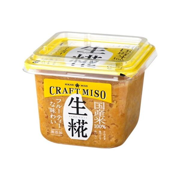 ひかり味噌 CRAFT MISO 生糀 400g x8 メーカー直送