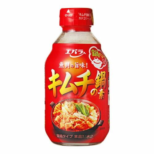 エバラ食品 エバラ キムチ鍋の素 瓶 300ml ×12 メーカー直送